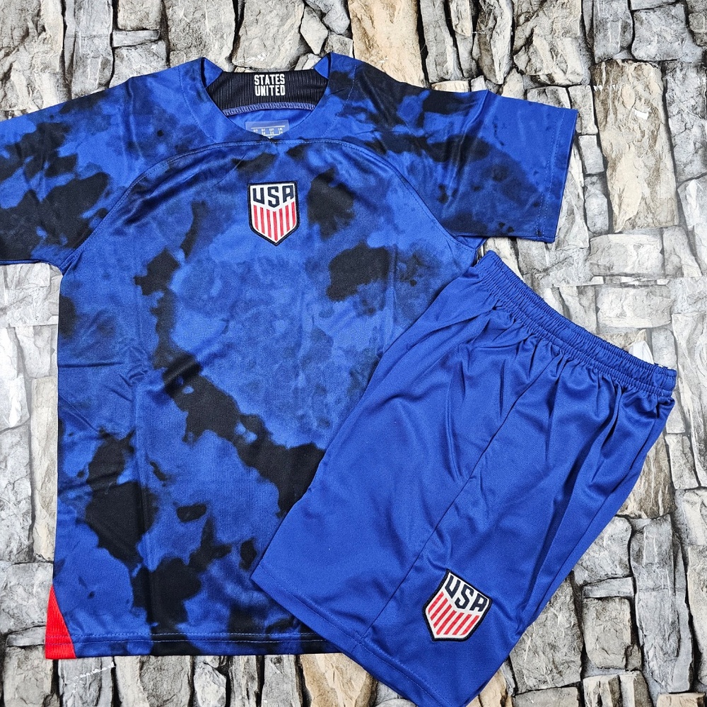 USA Kids  Soccer Jersey Kit Youth/ jersey/ Jersey and Shorts